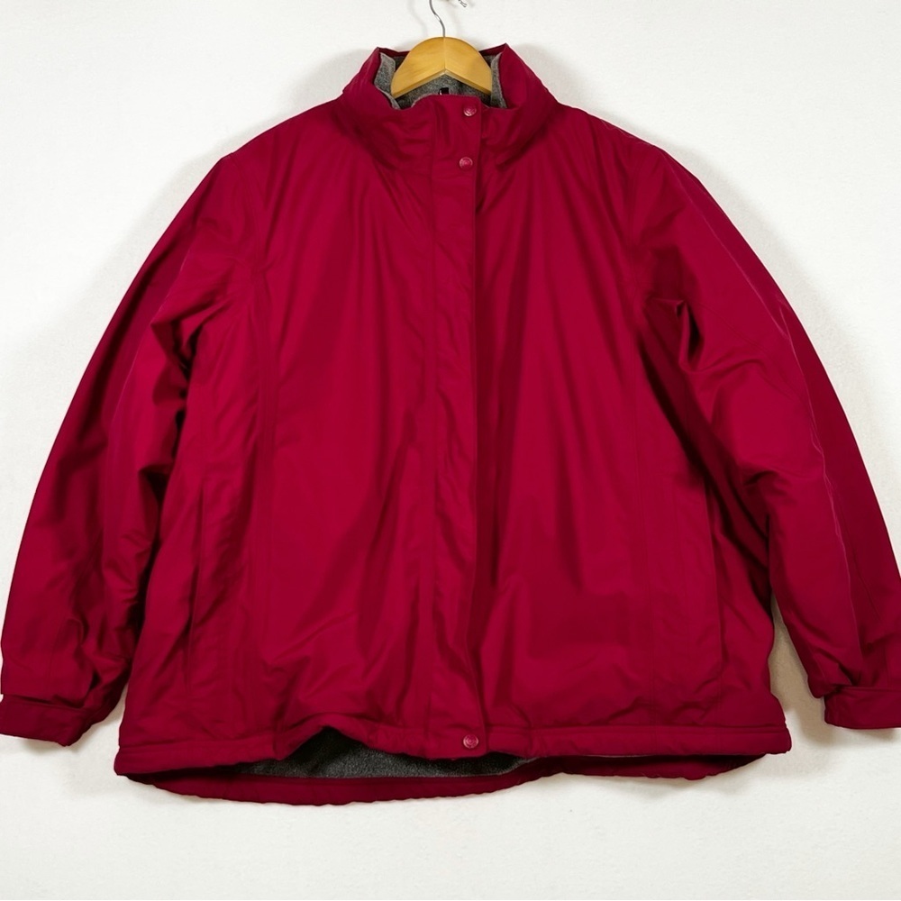 L.L. BEAN Iconic LL Bean fleece lined jacket/ Coat - Picture 11 of 14